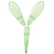 Dagues en verre 5x16 mm - Péridot x50