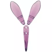 Dagues en verre 5x16 mm - Amethyst x50