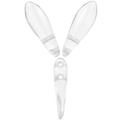 Dagues en verre 5x16 mm - Crystal x50