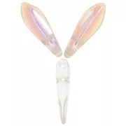 Dagues en verre 5x16 mm - Crystal AB x50