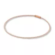 Tubes connecteurs à sertir pour gros fils - Argenté anti-ternissement x50