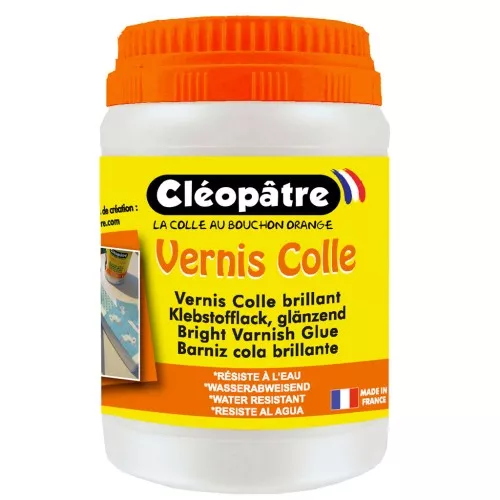Vernis colle brillant Cléopâtre 250g