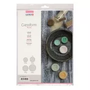 Set de 5 moules pour fabrication de savon - Rond - Transparent x1