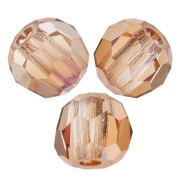 Perles rondes facettées Preciosa - Round Bead 3 mm - Crystal Celsian x20|raw }}