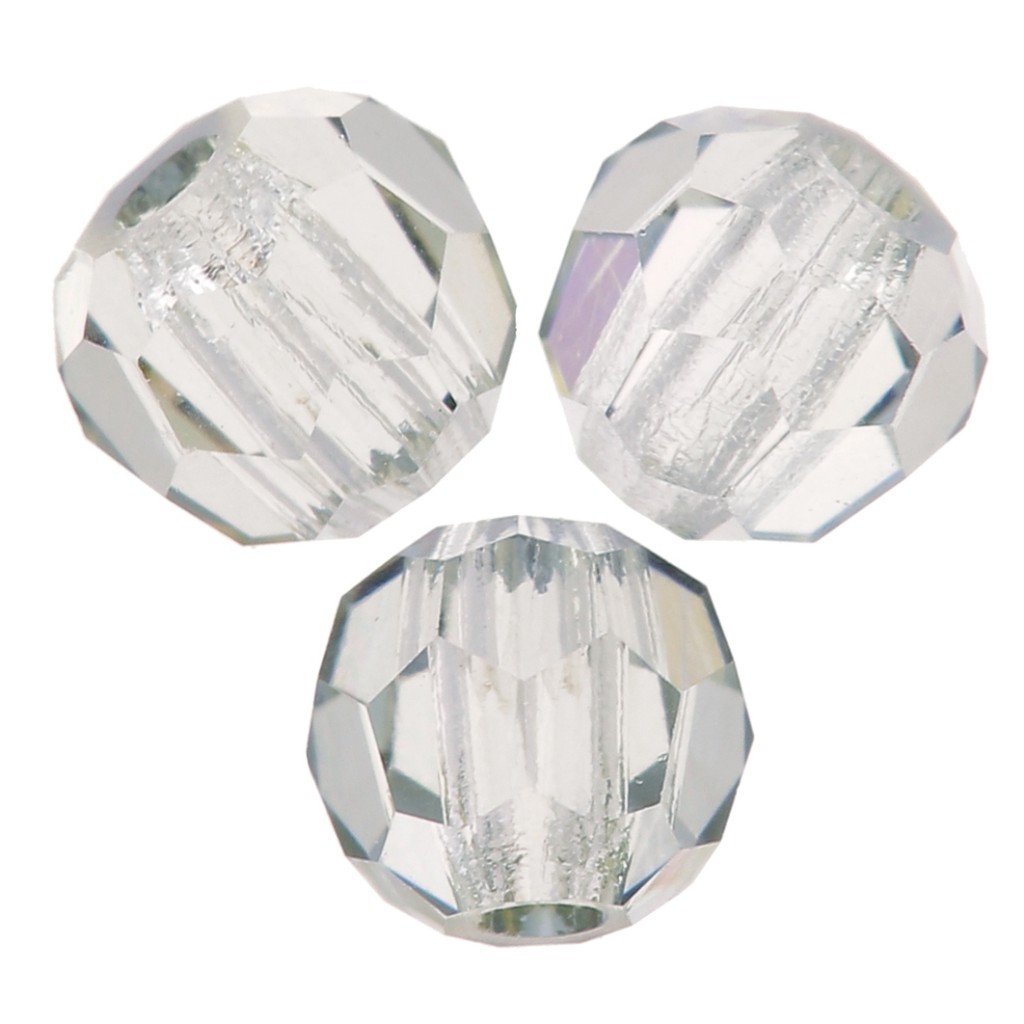 Long Sautoir Bohème Cristaux Irisés Améthyste – Perles Facettées 5mm – 100cm