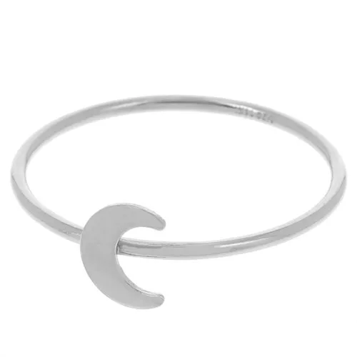 Bague lune - Taille 57 - Argent 925 x1