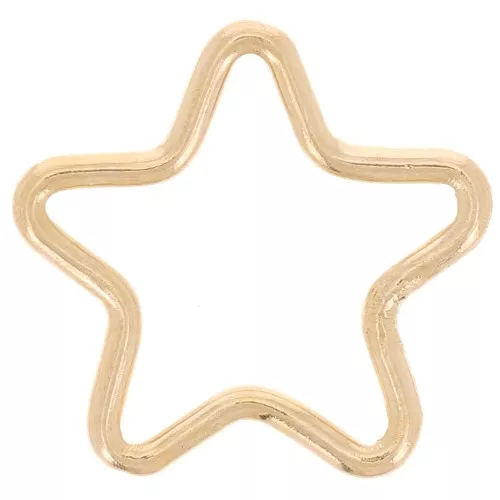 Intercalaire étoile 11 mm en Gold filled (or laminé) x1