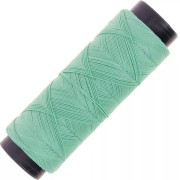 Fil plat en polyester ciré  Slam Cord pour micro macramé 0.6 mm -Vert mousse x100m|raw }}