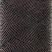 Fil plat en polyester ciré  Slam Cord pour micro macramé 0.6 mm - Bordeaux x100m