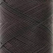Fil plat en polyester ciré Slam Cord pour micro macramé 0.6 mm - Bordeaux x100m