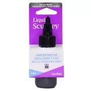 Pâte liquide Sculpey - Argile liquide à cuire - Charbon métallique x30ml