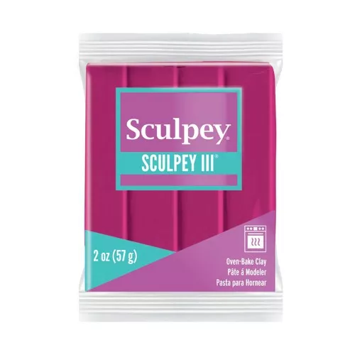 Pâte Sculpey III 57 gr - Berry (n°543)