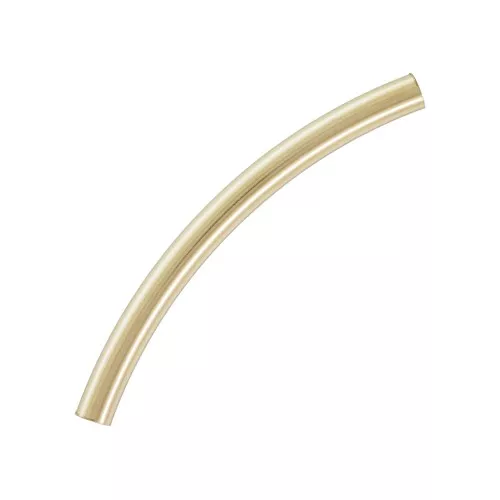Tube incurvé 25x2 mm - Gold filled (or laminé) x1
