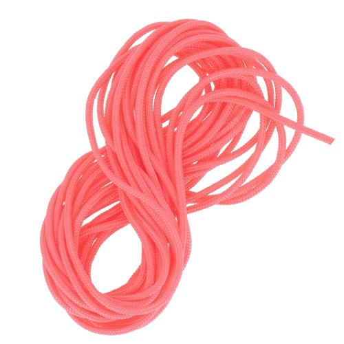 Fil de jade / Fil nylon tressé 1 mm Rose Peach x3 m