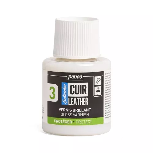 Vernis brillant pour peinture Setacolor Cuir x110ml