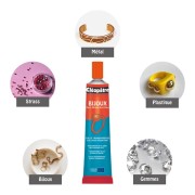 Colle pour bijoux Cléo'tech - collage résistant - Cléopâtre - Transparent x30g