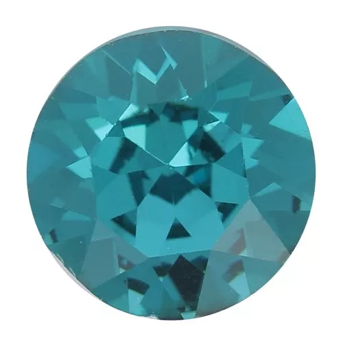 Cabochon rond Aurora A1088 6 mm - Indicolite x1