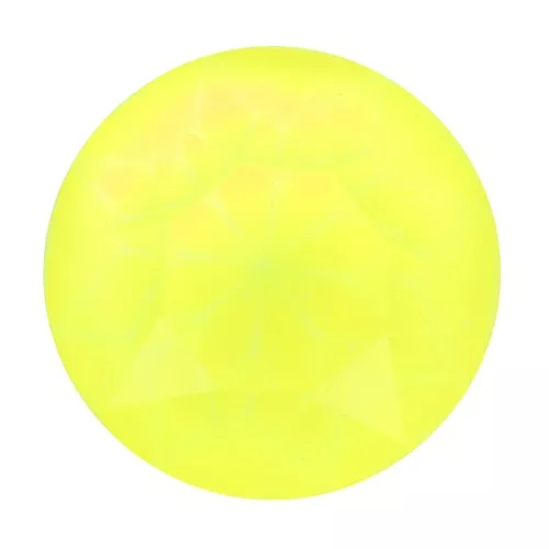 Cabochon rond Aurora A1088 6 mm - Crystal Electric Yellow x1