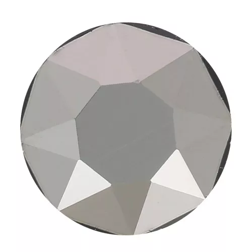 Cabochon rond Aurora A1088 6 mm - Jet Hematite x1