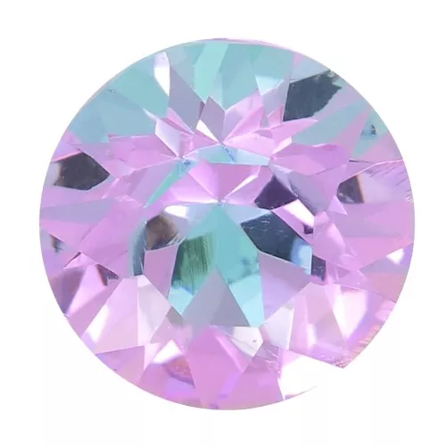 Cabochon rond Aurora A1088 6 mm - Crystal Vitrail Light x1