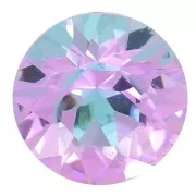 Cabochon rond Aurora A1088 8 mm - Crystal Vitrail Light x1