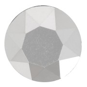 Cabochon rond Aurora A1088 8 mm - Crystal Comet Argent Light x1|raw }}