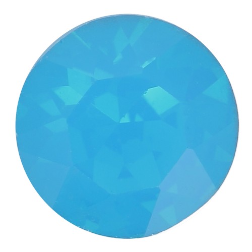 Cabochon rond Aurora A1088 8 mm - Caribbean Blue Opal x1