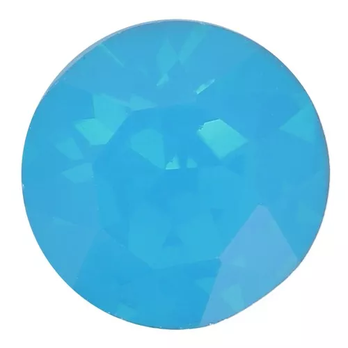 Cabochon rond Aurora A1088 8 mm - Caribbean Blue Opal x1