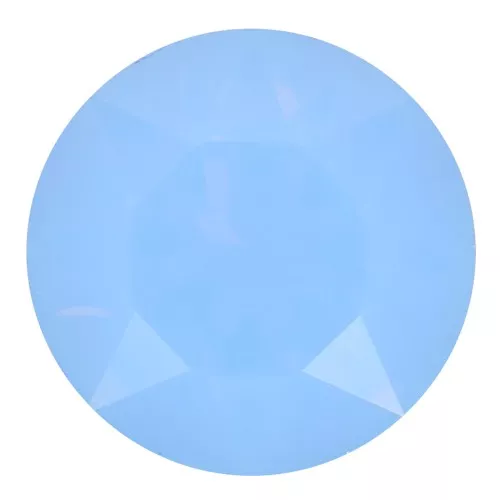 Cabochon rond Aurora A1088 8 mm - Air Blue Opal x1