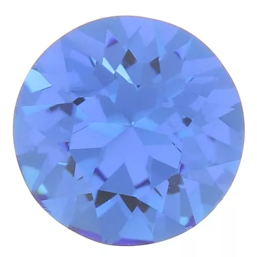 Cabochon rond Aurora A1088 8 mm - Sapphire x1