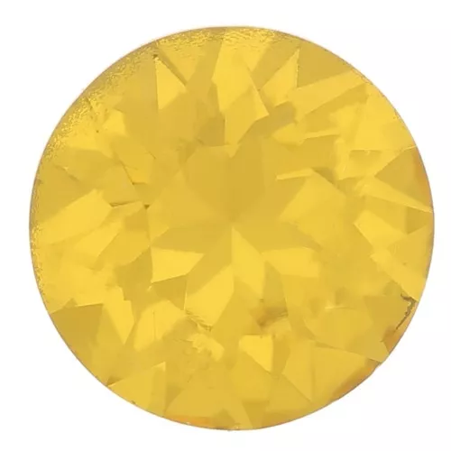 Cabochon rond Aurora A1088 8 mm - Light Topaz x1
