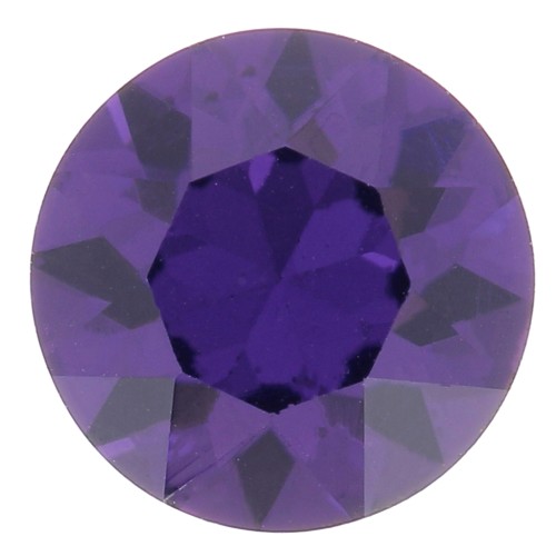 Cabochon rond Aurora A1088 8 mm - Purple Velvet x1