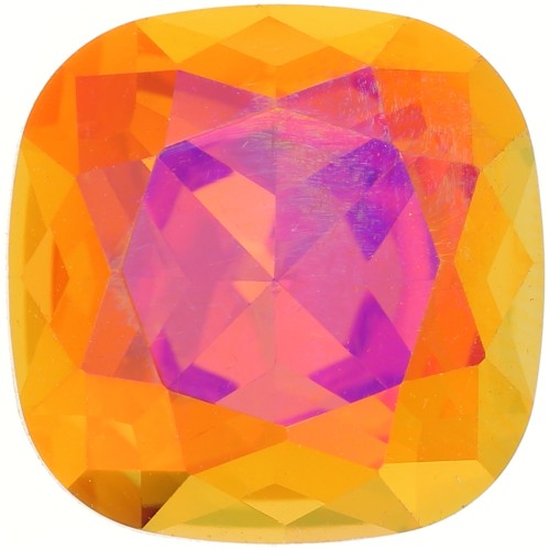 Cabochon carré Aurora A4470 12 mm - Crystal Astral Pink x1