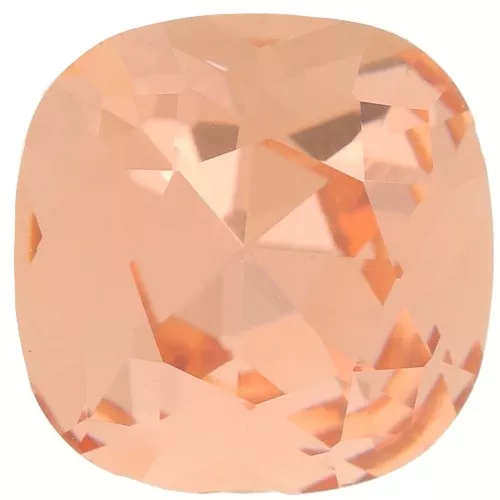 Cabochon carré Aurora A4470 12 mm - Padparadscha x1