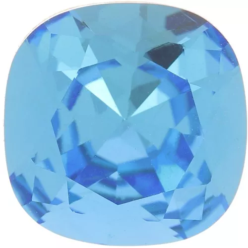 Cabochon carré Aurora A4470 12 mm - Aquamarine x1