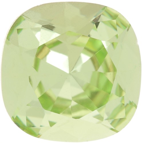 Cabochon carré Aurora A4470 12 mm - Chrysolite x1