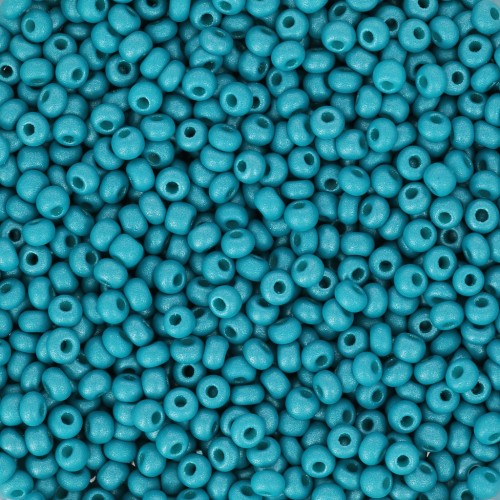 Perles rocailles Preciosa  11/0 2 mm - Permalux Turquoise x20g