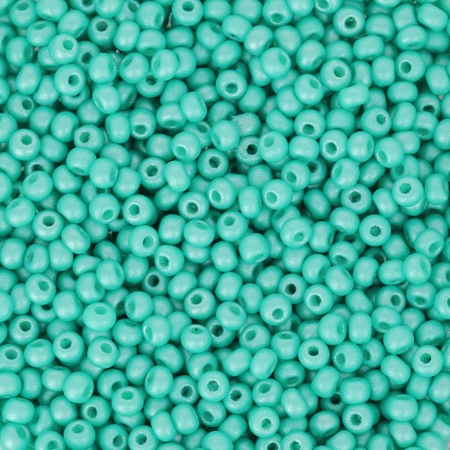 Perles rocailles Preciosa  11/0 2 mm - Permalux Mint Green x20g