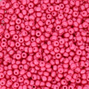 Perles rocailles Preciosa 11/0 2 mm - Permalux Fuchsia x20g
