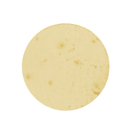 Ebauche ronde - disque 8 mm - épaisseur 0.8 mm - Laiton brut x1