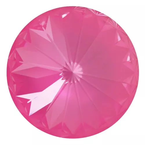Cabochon PureCrystal 1122 Rivoli 12 mm - Crystal Electric Pink Ignite x1