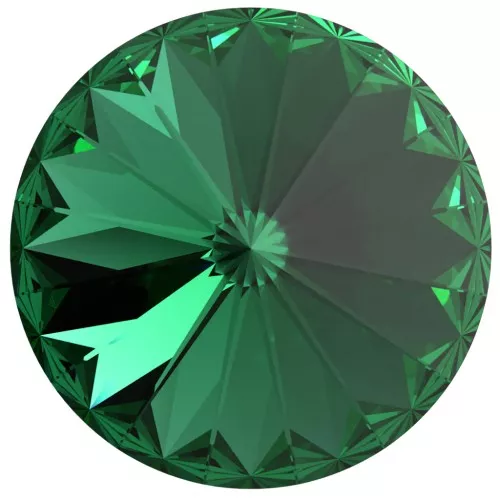 Cabochon PureCrystal 1122 Rivoli 14 mm - Majestic Green x1