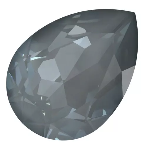 Cabochon PureCrystal 4320 14x10 mm - Crystal Dark Grey Ignite x1