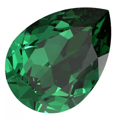 Cabochon PureCrystal 4320 14x10 mm - Majestic Green x1