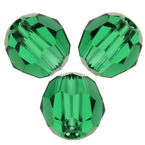 Perles rondes  PureCrystal 5000 4 mm - Majestic Green x20
