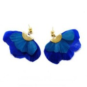 Plumes 6 cm Jaune x3gr