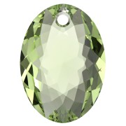 Pendentif PureCrystal 6438 Elliptic Cut Pendant 9 mm - Peridot x1