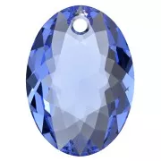 Pendentif PureCrystal 6438 Elliptic Cut Pendant 9 mm - Sapphire x1