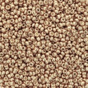 Rocaille Miyuki Duracoat 15/0 4204 - Galvanized Champagne x100g