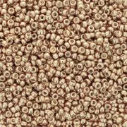 Rocaille Miyuki Duracoat 15/0 4204 - Galvanized Champagne x100g